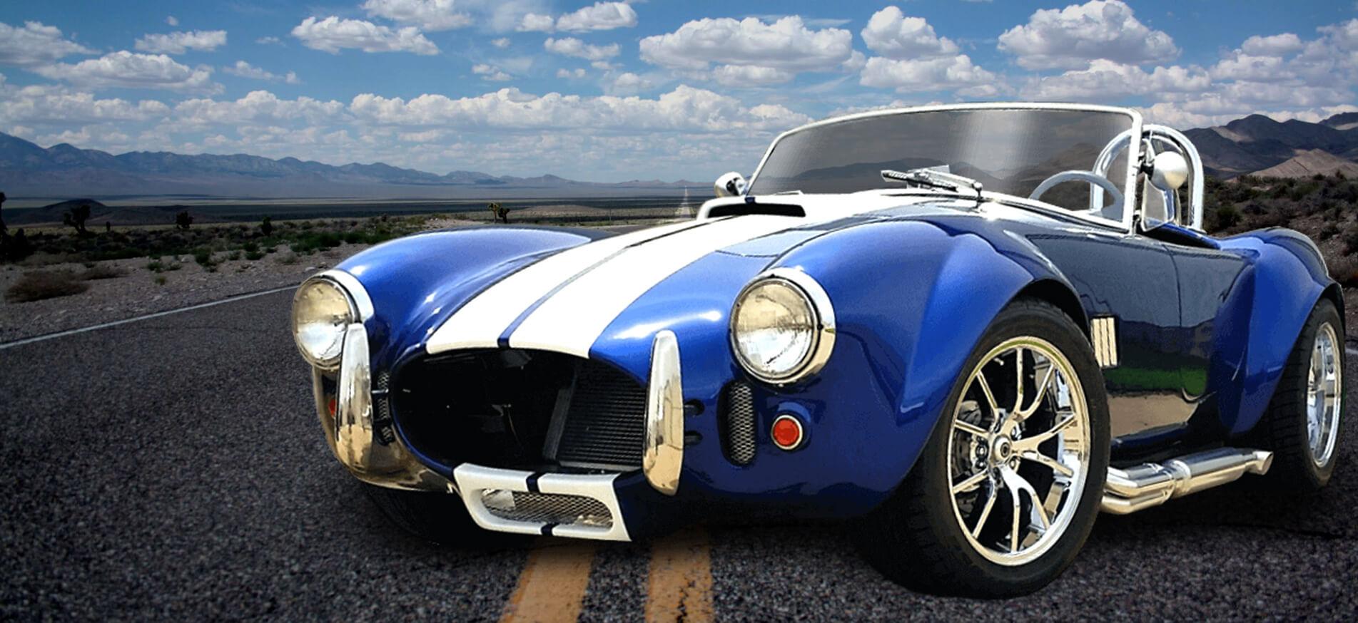 High-performance replica custom Cobra Roadster