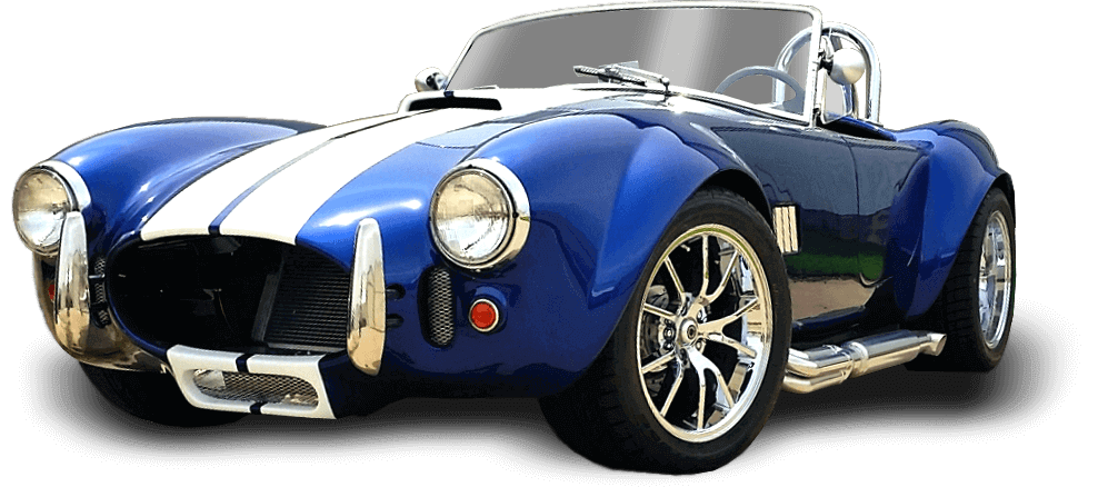 Ultimate Classic Cars blue GT-427 Roadster